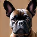 A thoughtful looking French Bulldog.